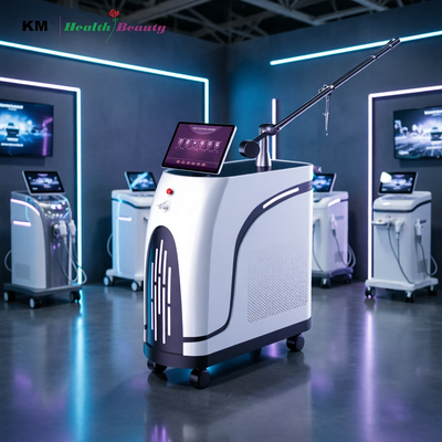 1600W 전력 1.2j 2.6j 532nm 녹색 문신 통증 없는 탈모 문신 제거 피코초 레이저 1064nm 532nm 기계