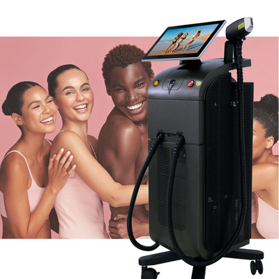 1200W1600W 플래티넘 티타늄/다이오드 레이저 755 808 1064 3 파동 808 nm 다이오드 레이저 장비