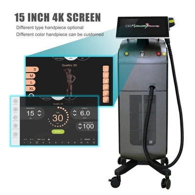 1600W 전원 공급 808nm 다이오드 레이저 XL 탈모용 비늘 제거기