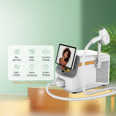 KM300d 웨이판 KM 1000w 1200w 3 파장 다이오드 레이저 755/808/1064nm USB 업데이트