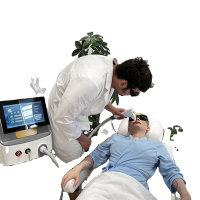 OEM ODM 섬유 결합 된 다이오드 레이저 탈모 기계 808nm 파장