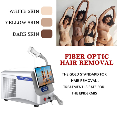 OEM ODM 섬유 결합 된 다이오드 레이저 탈모 기계 808nm 파장